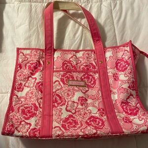 MEMORIAL DAY SALE Lilly Pulitzer Pink Phi Mu Tote